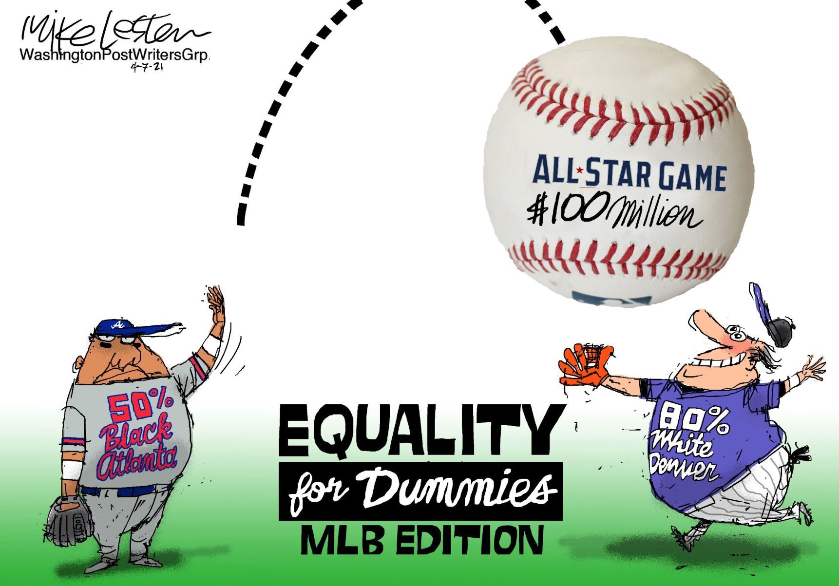 Mike Lester cartoon
